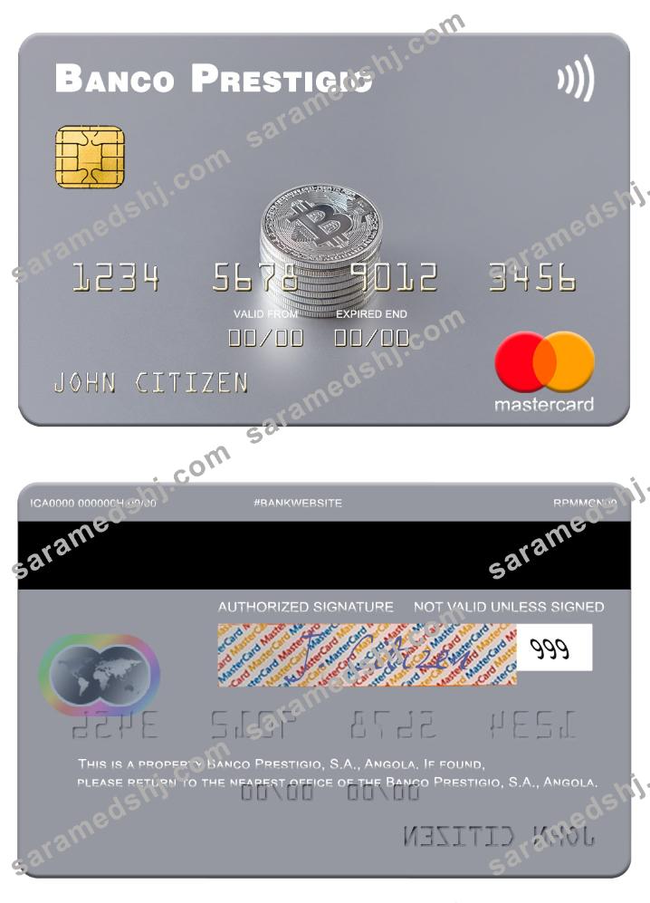 Angola Banco Prestigio, S.A. mastercard